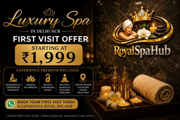 royal spa hub 1st visit offer @1999